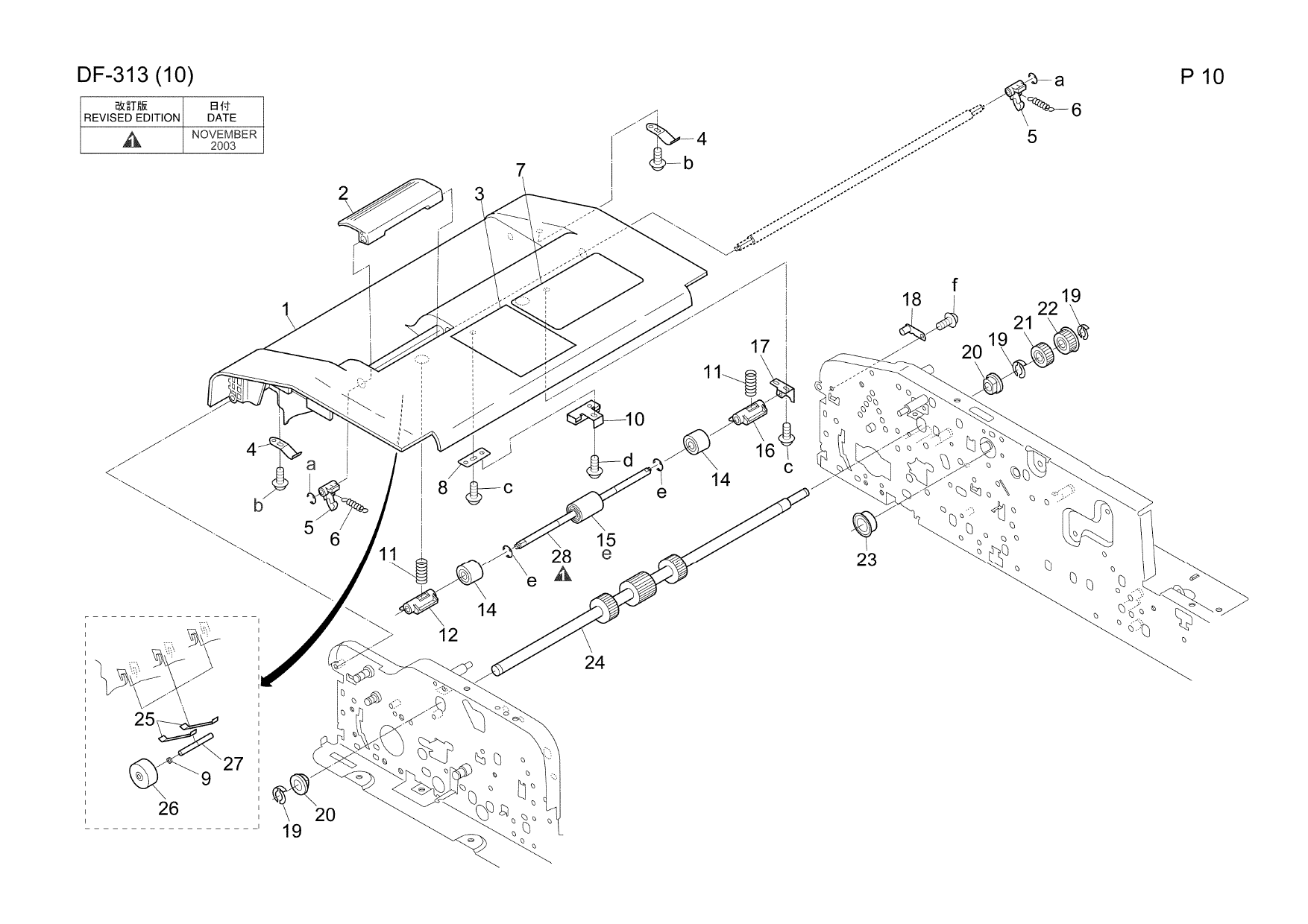 Konica-Minolta Options DF-313 Parts Manual-2